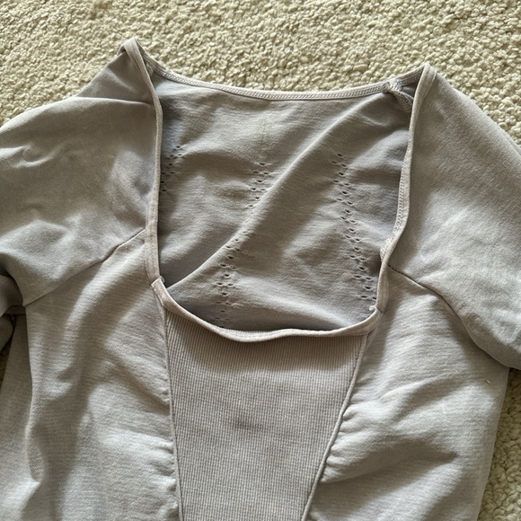 Free people movement good karma onesie in grey - Picture 5 of 5